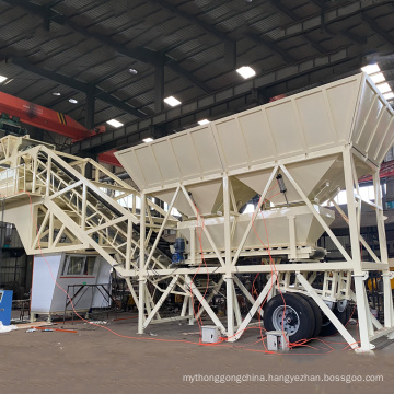 Top equipment HZS60-90 concrete batching plant